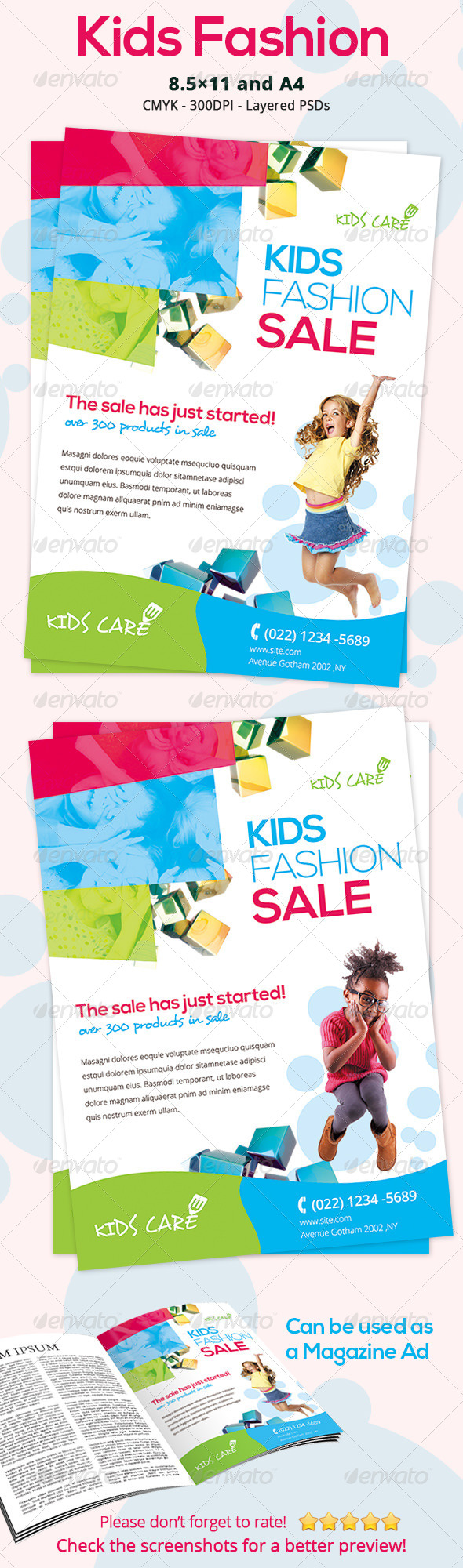 baby flyer templates from graphicriver page 6 kids clothing flyers