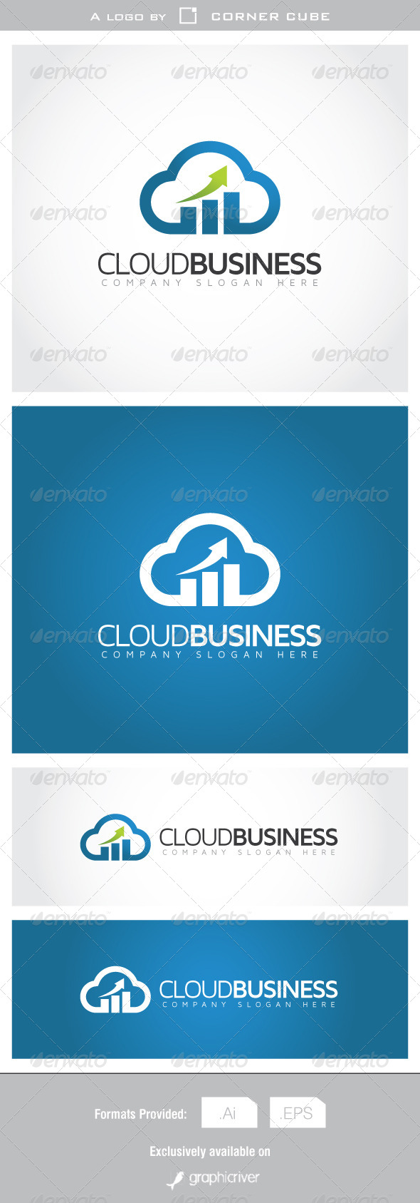 Cloud Business Logo - Logo Templates