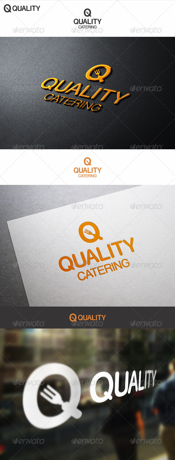 Quality Food Catering Logo