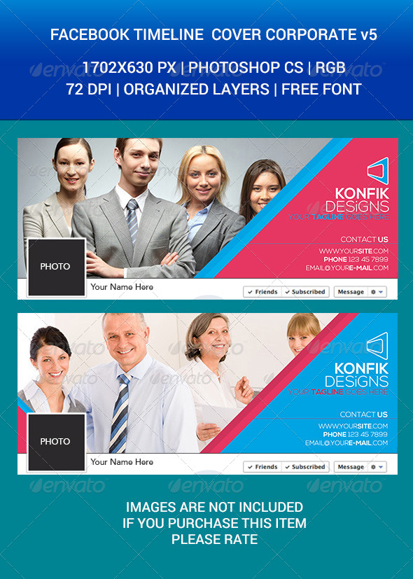 Facebook Timeline Cover Corporate v5 - Facebook Timeline Covers Social Media