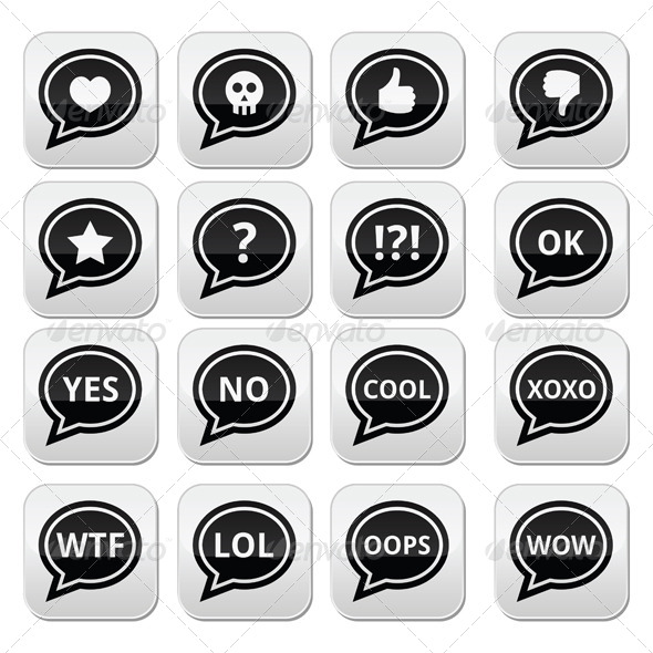 Bubble Emotions - Conceptual Vectors