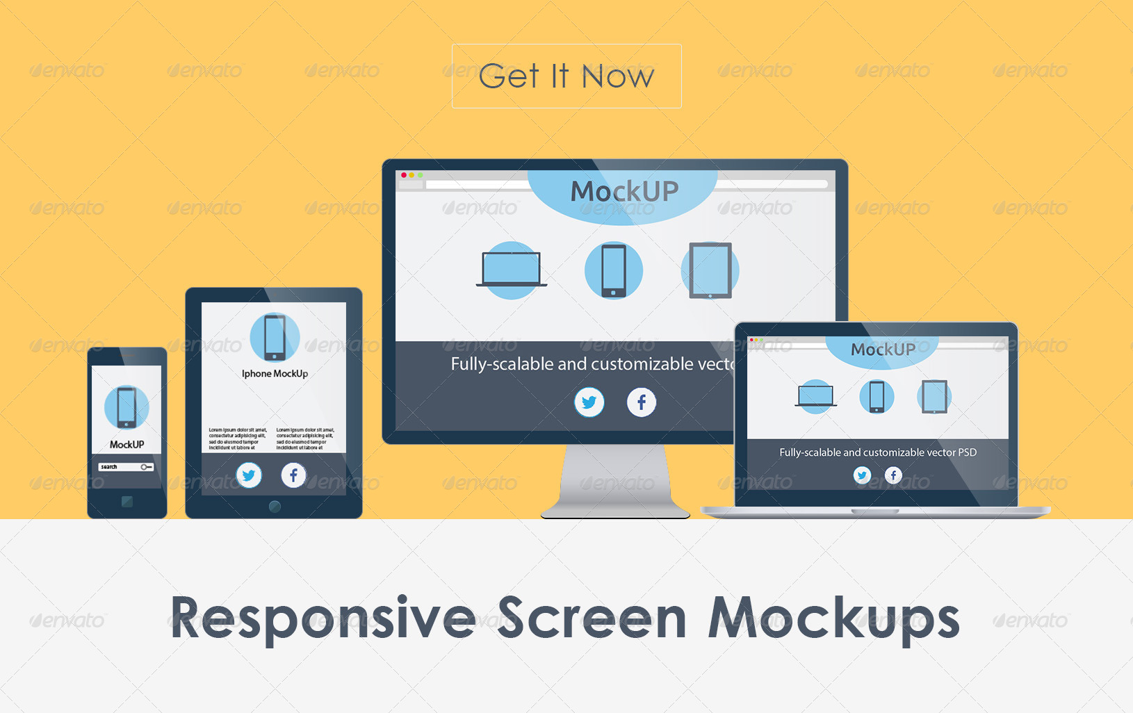 Device Mockups Responsive by danaco | GraphicRiver
