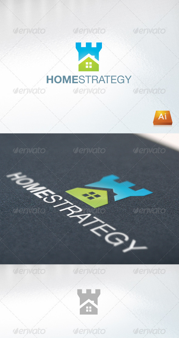 Home Strategy - Abstract Logo Templates