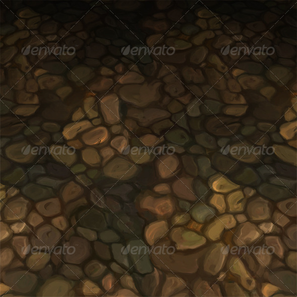 Stone Floor Tile - 3Docean 7086820
