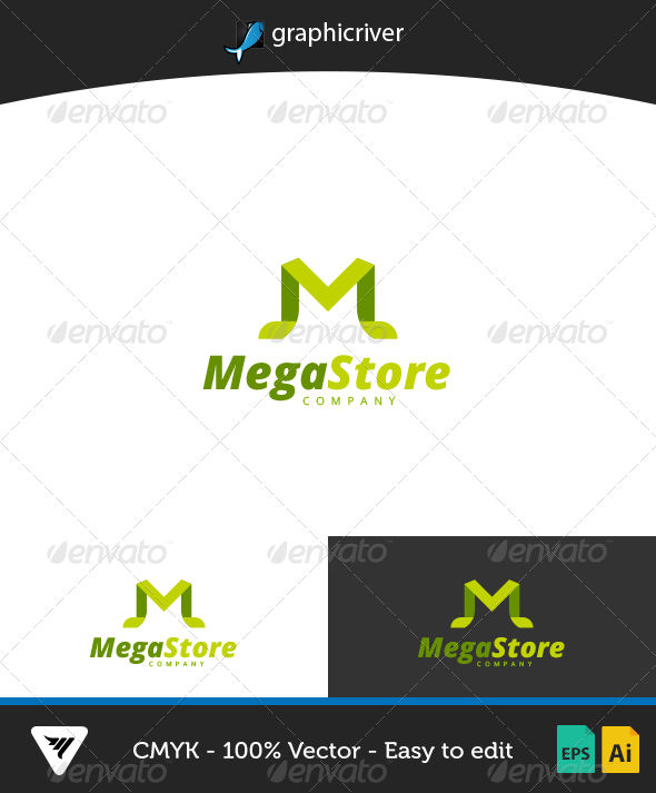 MegaStore Logo - Logo Templates