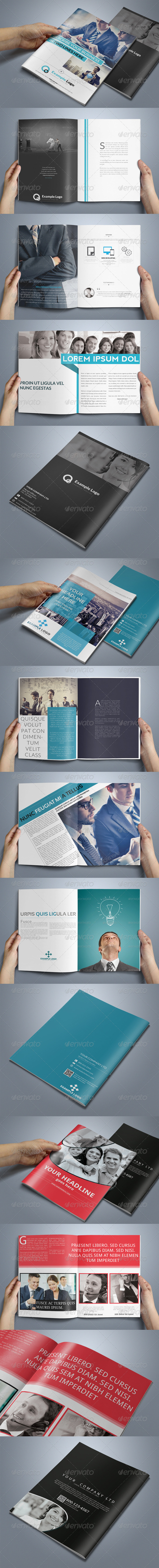 3in1 Multipurpose Business Brochure Bundle - Corporate Brochures