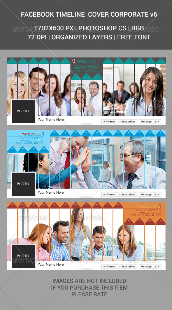 Facebook Timeline Cover Corporate v6 - Facebook Timeline Covers Social Media