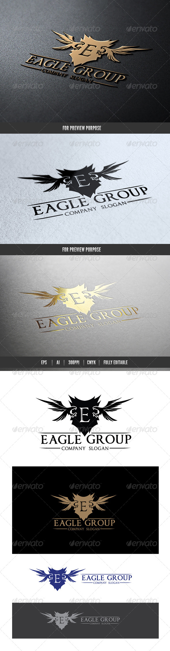 Eagle Group - Crests Logo Templates