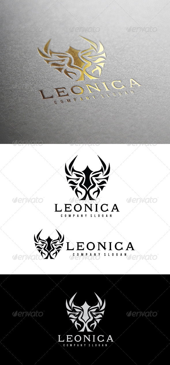 Leonica - Crests Logo Templates
