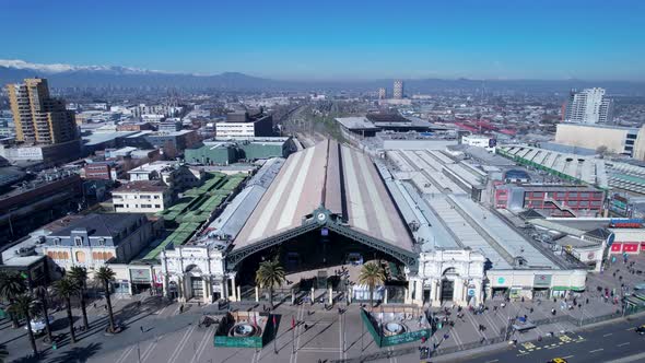 Downtown of Santiago capital city of Chile South America country. alt