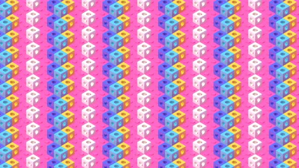3d pattern cubes background alt