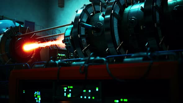 Conceptual High Tech Power Thermonuclear or Nuclear Reactor alt