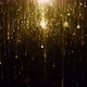 Gold Glitter Fall Particles - VideoHive Item for Sale