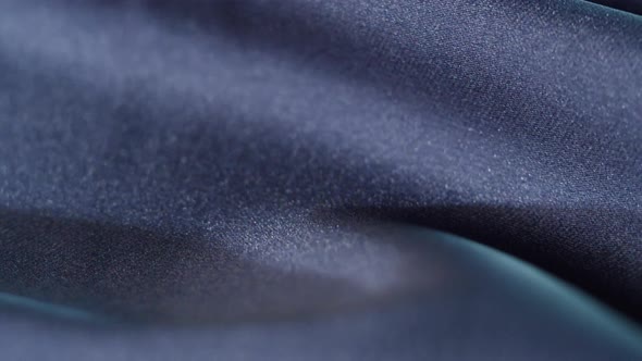 Silk Blue Fabric Closeup alt