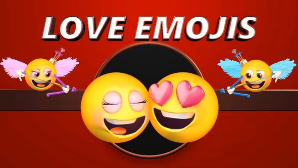Love Emojis, Motion Graphics | VideoHive