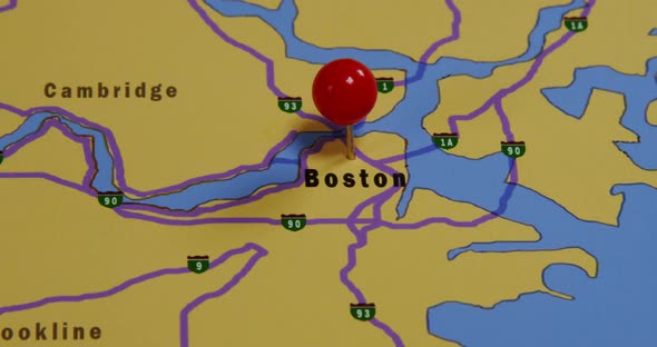 Map Of Boston 01B