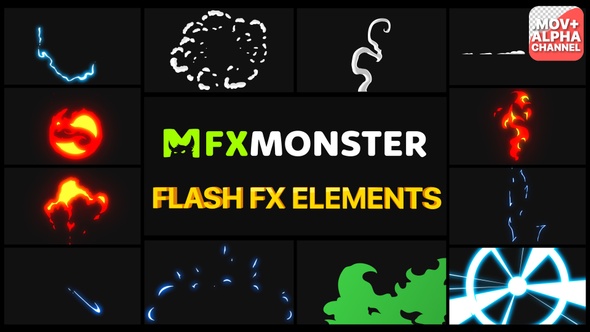 Flash FX Elements Pack 02 | Motion Graphics