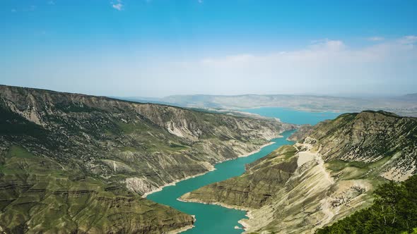 Sulak Canyon in Dagestan