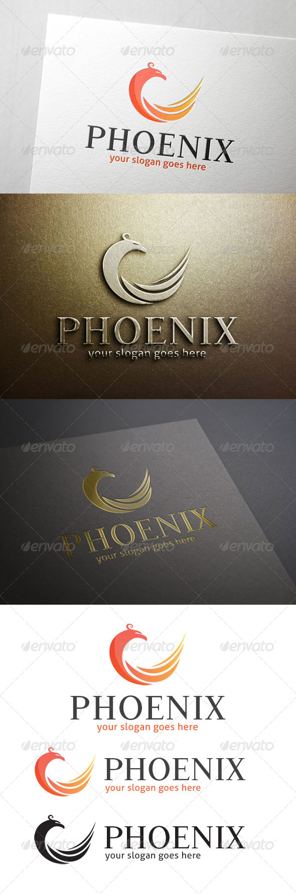 Phoenix Logo - Animals Logo Templates