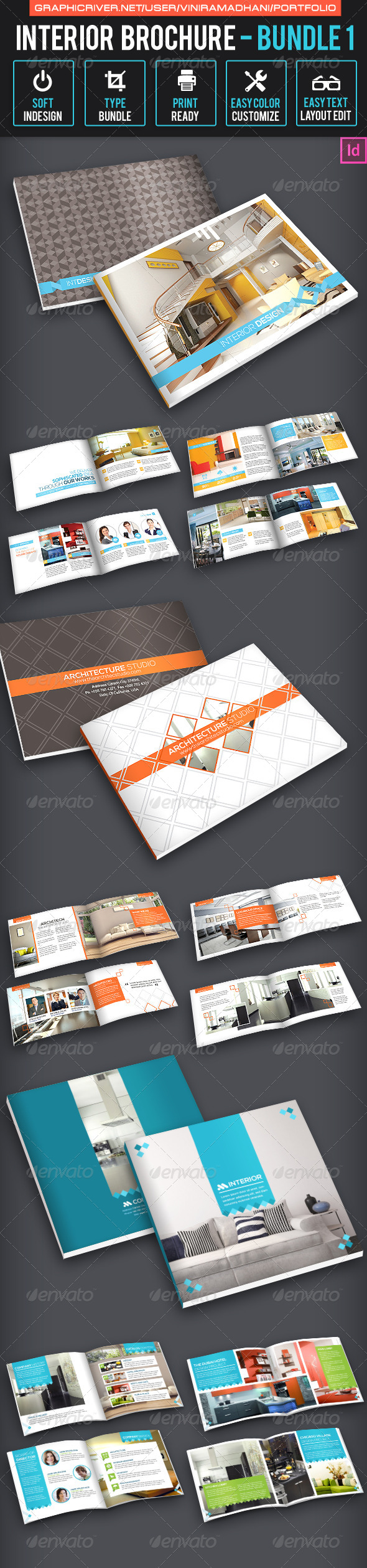 Interior Brochure Bundle 1 - Corporate Brochures
