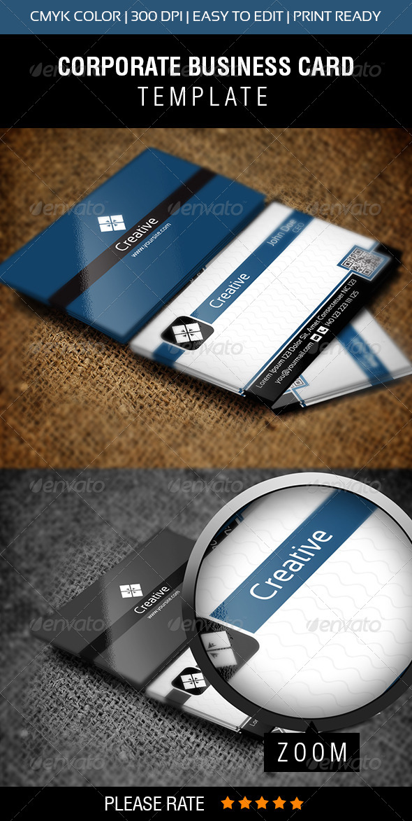 Creative Business Card - Corporate Business Cards