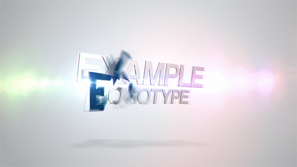 Logo With Flare - VideoHive 7097163
