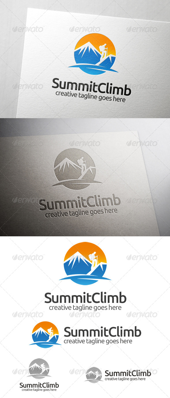 Summit Climb Logo - Nature Logo Templates