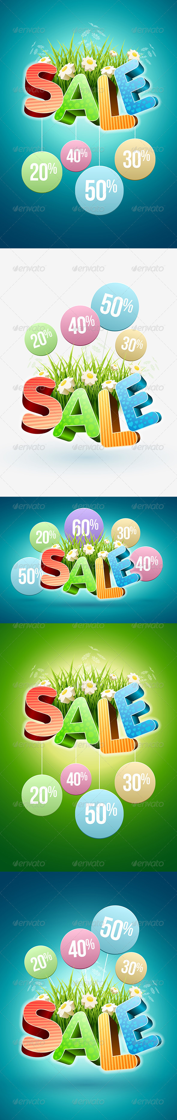 Spring and Summer Sale Poster - Miscellaneous Seasons/Holidays