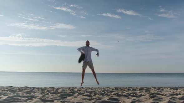 Manager's vacation on the beach