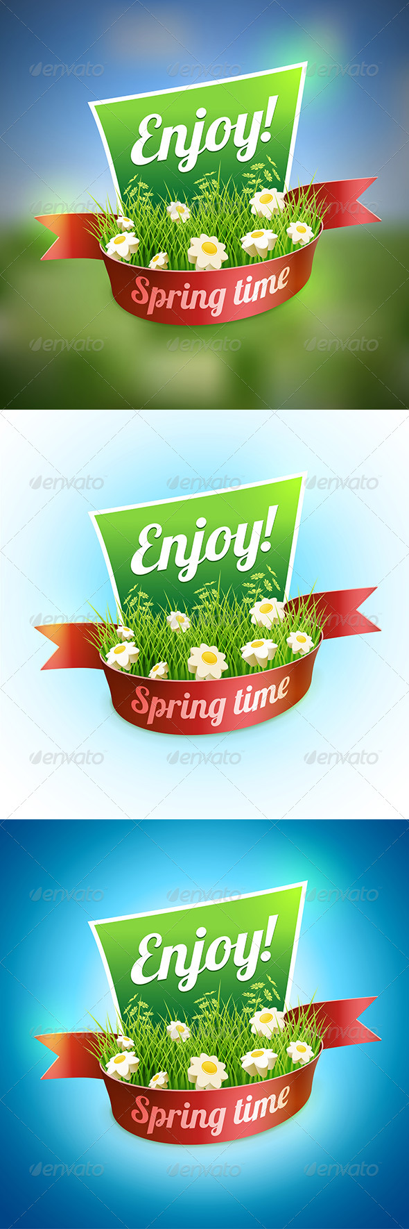Spring Banner Set - Miscellaneous Seasons/Holidays