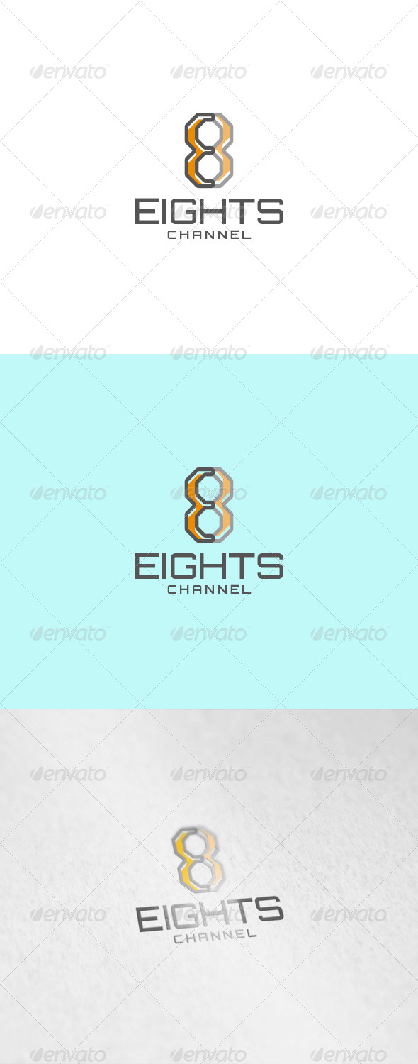 Eights Logo - Numbers Logo Templates