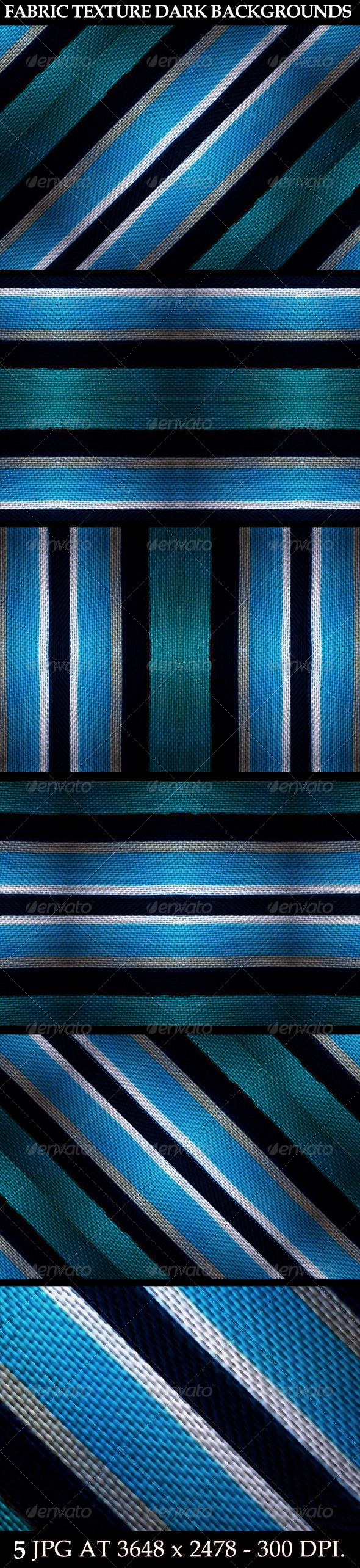 5 Fabric Texture Dark Backgrounds - Tech / Futuristic Backgrounds
