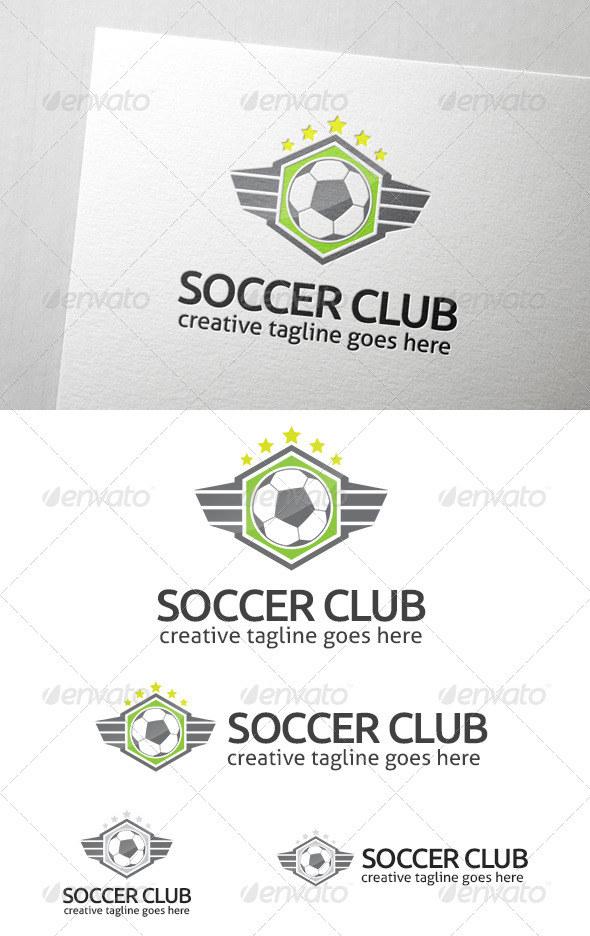 Soccer Club Logo - Crests Logo Templates