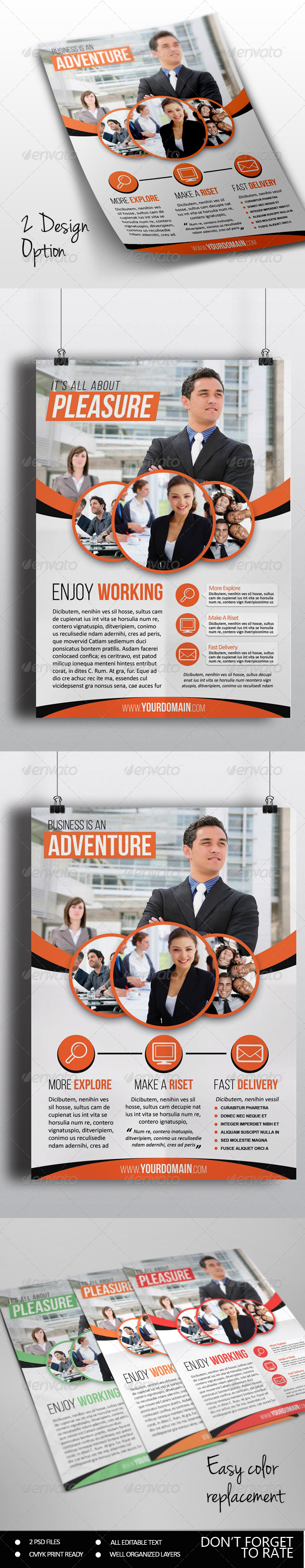 Korporat - Multipurpose Flyer Template - Corporate Flyers