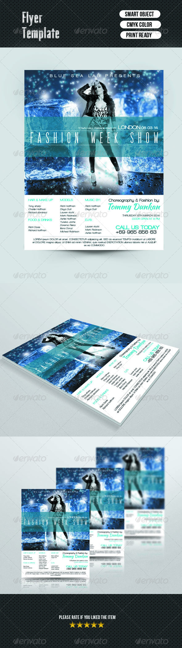 Fashion Show Flyer - Corporate Flyers