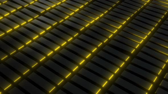 4k Row Neon Plates Loop Pack alt