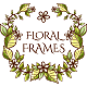 Set of Floral Frames