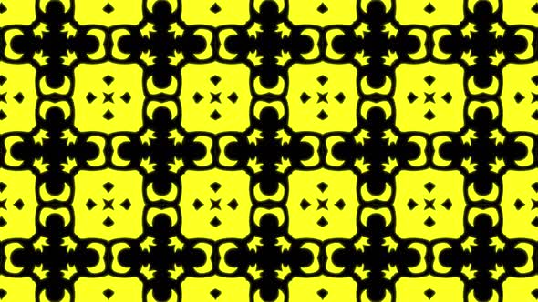 Abstract yellow geometric seamless pattern background alt