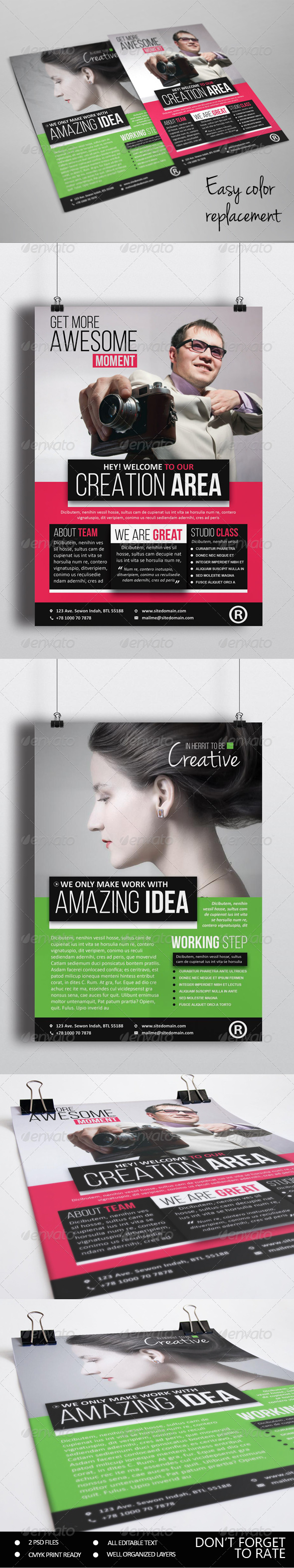 Centreng - Multipurpose Flyer Template - Corporate Flyers