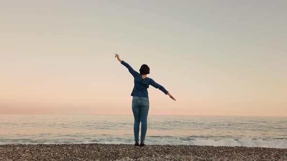 Happy Girl on the Beach alt