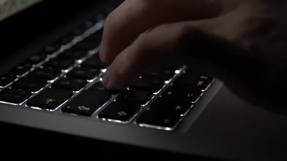 Work With Laptop At Night alt