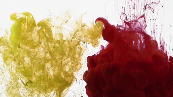 Ink Drops Spreading In Water alt