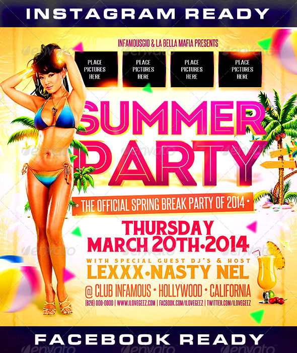 Spring Break 1 - Clubs & Parties Events