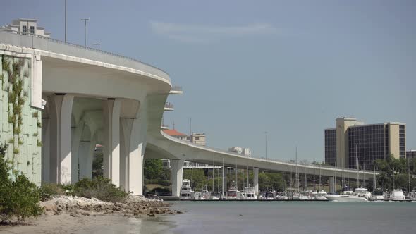 Bridge in the port of Clearwater alt