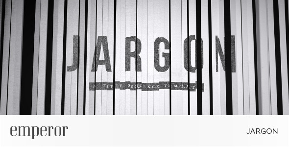 Jargon - VideoHive 3495900