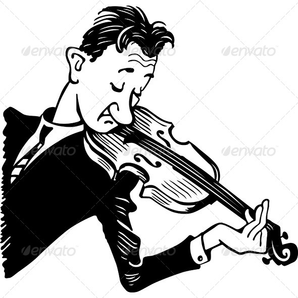 Violinist - People Characters