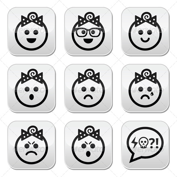 Avatar Icons - Food Objects