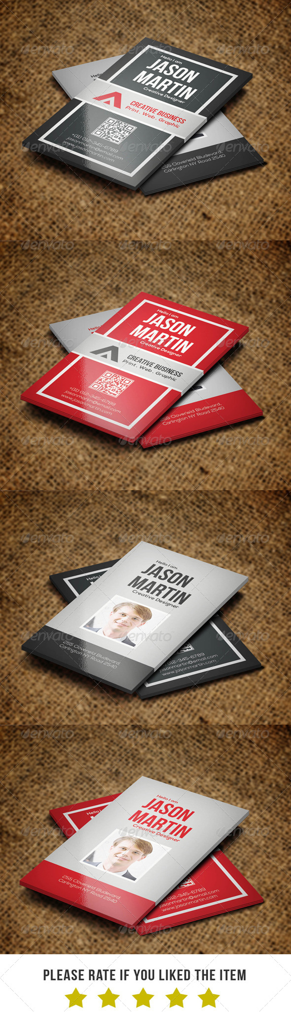 Corporate Business Card BNA 002 - Corporate Business Cards