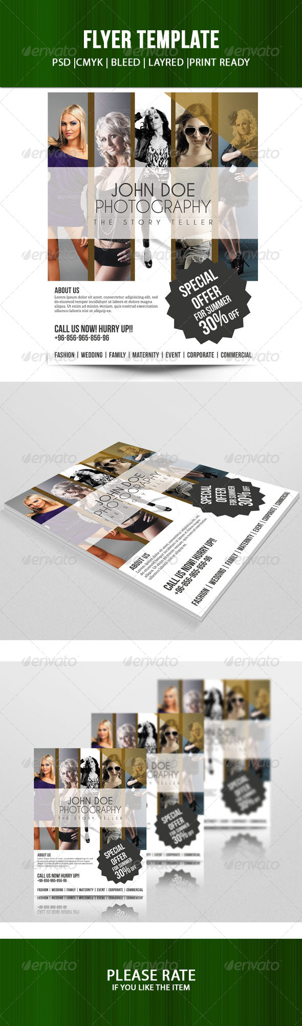 Sale Offer Flyer Template - Corporate Flyers