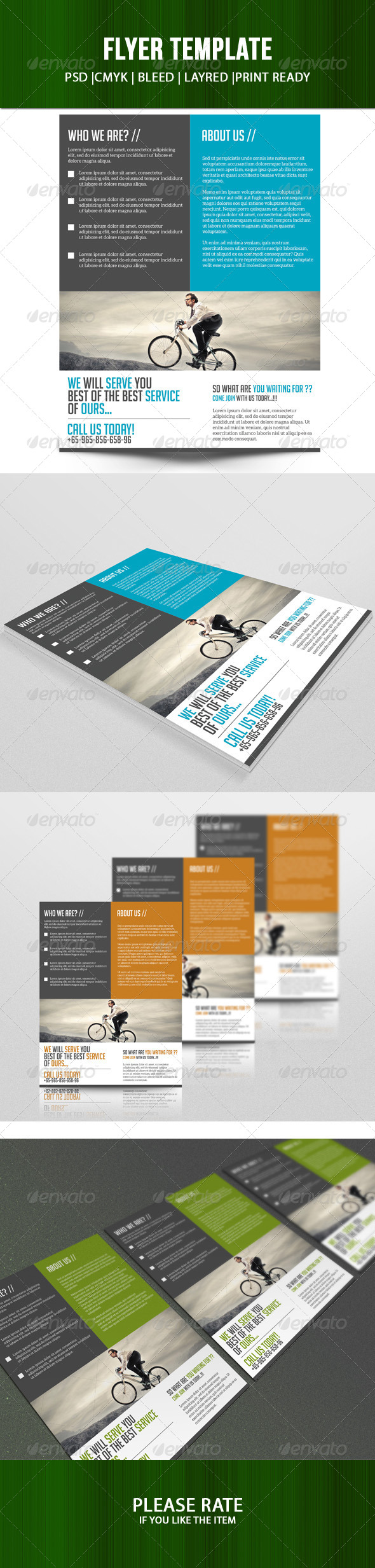 Business Flyer Template - Corporate Flyers